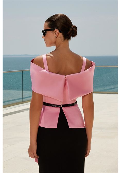 Pink bodice with mermaid-style skirt Maestri  MAESTRI | dress | 5014PINK