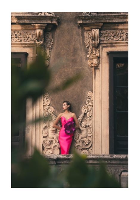 Tubino in tafta sotto al ginocchio Mischalis MISCHALIS | Abiti | M2863211