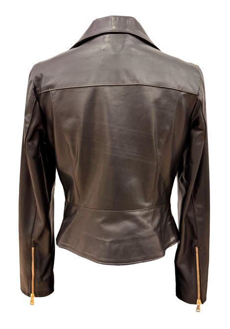 Giacca biker in pelle TIMOTEA | Giubbotti | BERNANERO