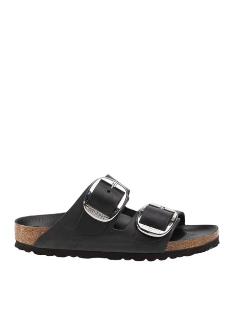 Arizona Big BuckleOiled leather BIRKENSTOCK | shoes | 1011075BLACK