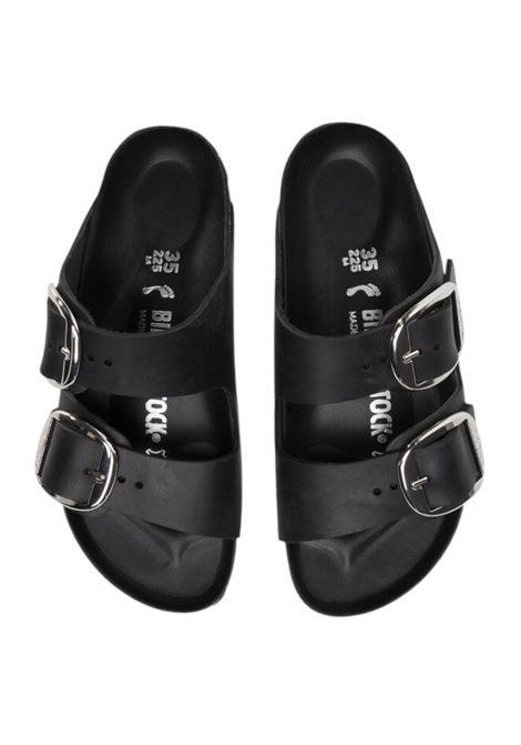 Arizona Big BuckleOiled leather BIRKENSTOCK | shoes | 1011075BLACK