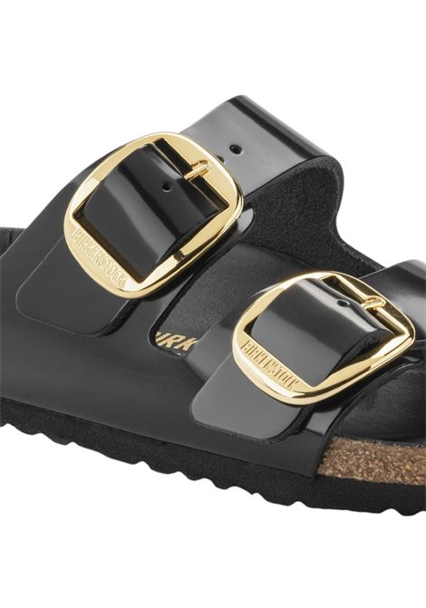 Arizona Big Buckle Natural patent leather BIRKENSTOCK | shoes | 1021476BLACK