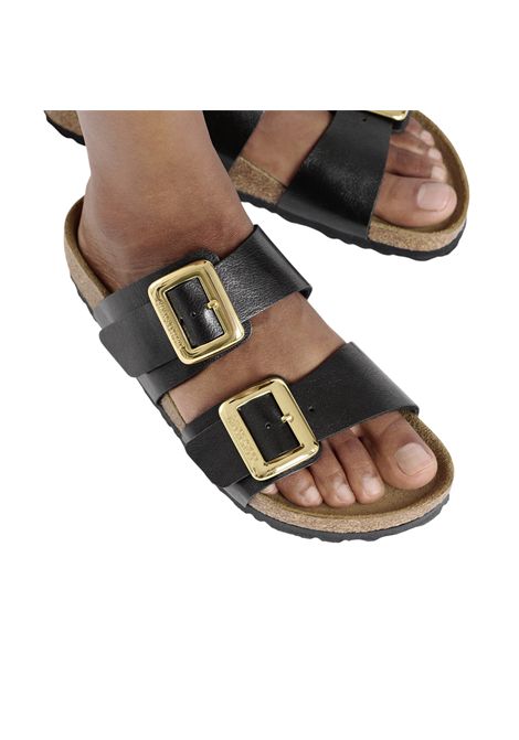 Sydney Luxe Buckle BIRKENSTOCK | shoes | 1029457LICORICE