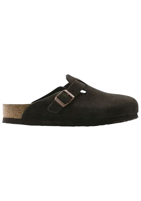 Boston soft footbedSuede leather BIRKENSTOCK | shoes | 660463MOCCA