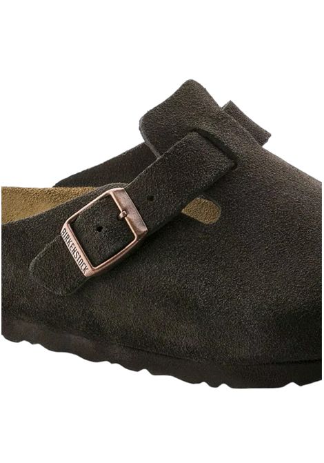 Boston soft footbedSuede leather BIRKENSTOCK | shoes | 660463MOCCA