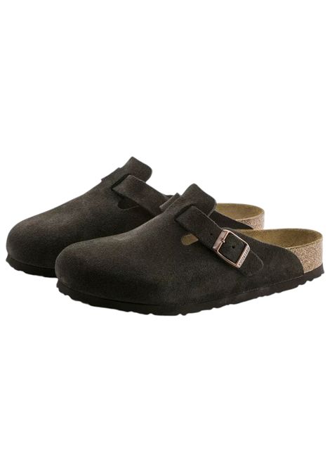 Boston soft footbedSuede leather BIRKENSTOCK | shoes | 660463MOCCA