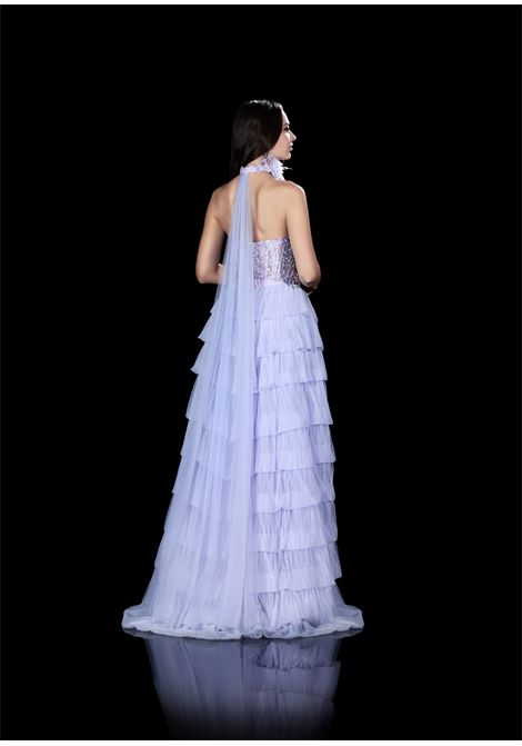 embroidered tulle dress with detachable overskirt IMPERO | dress | J24STARSCAMPIONE