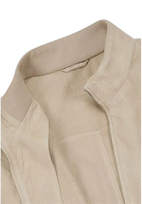 Unlined goatskin suede blouson MILESTONE | jackets | TOLEDO17