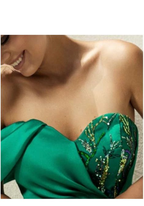 Abito longuette in tessuto rasato MISCHALIS | Abiti | M387509