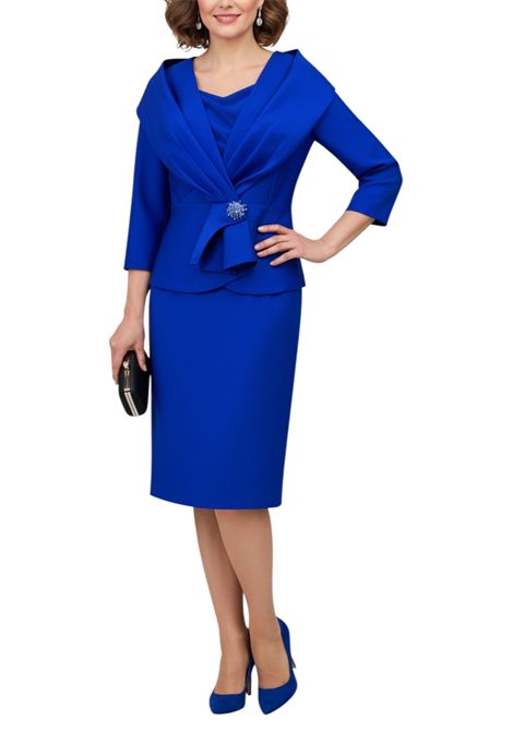 Abito con giacca in tessuto rasato MUSANI | Abito | PP550013442