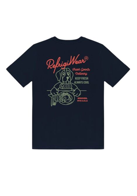 ENNIS T-SHIRT WITH PRINT ON BACK REFRIGIWEAR | T-shirt | T63000JE0301F03700