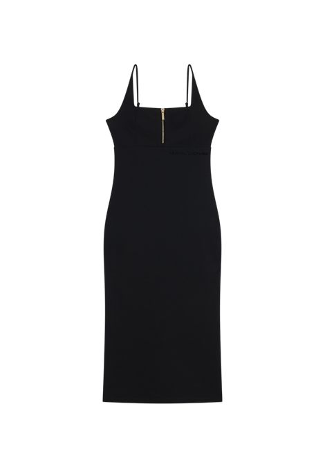 knee length dresses for ladies ARMANI EXCHANGE Women's Black Midi Dress