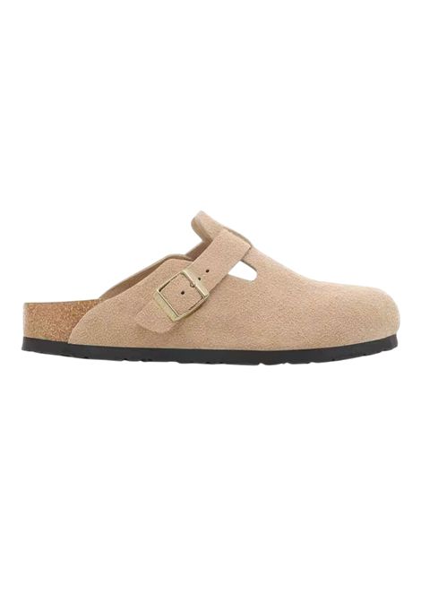 Boston Suede Leather BIRKENSTOCK | shoes | 1030883SANDCASTLE