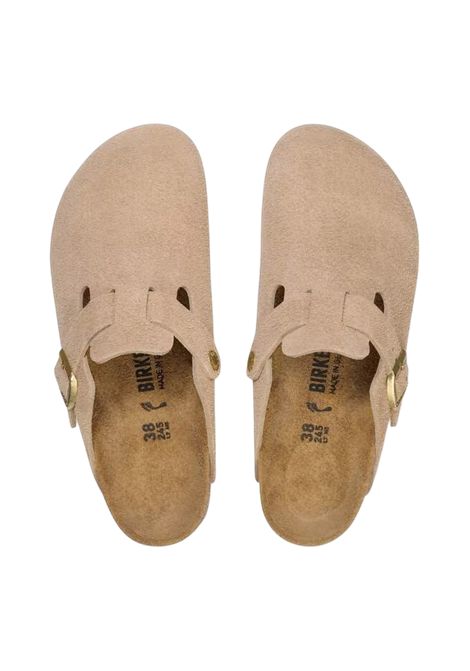 Boston Suede Leather BIRKENSTOCK | shoes | 1030883SANDCASTLE