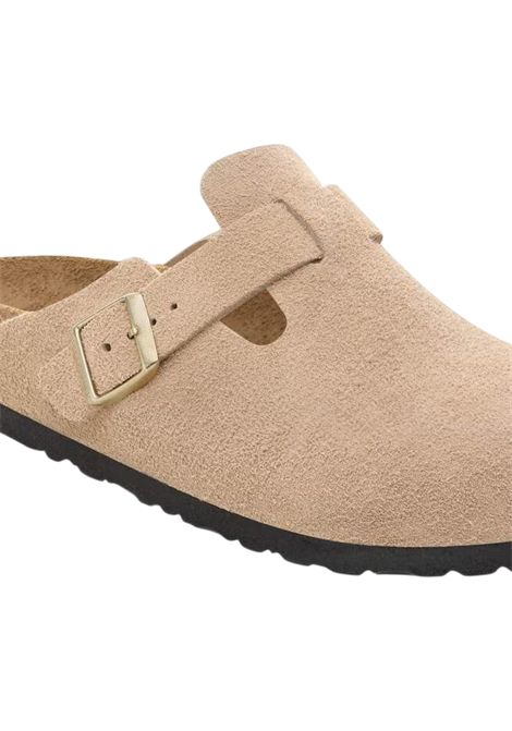 Boston Suede Leather BIRKENSTOCK | shoes | 1030883SANDCASTLE