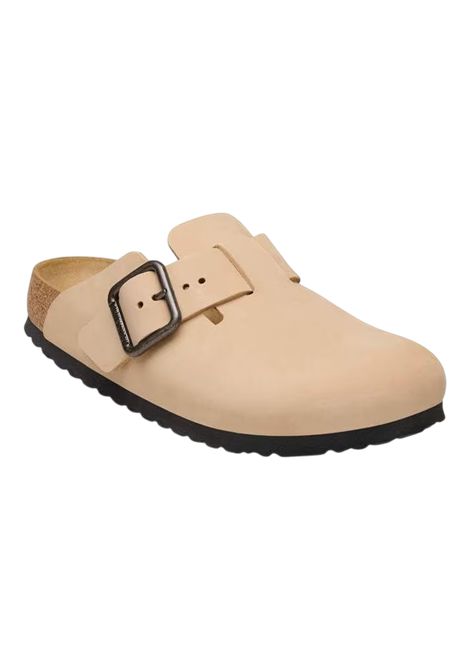 Boston Wire Buckle Sandcastle Nubuck Leather BIRKENSTOCK | shoes | 1031573SANDCASTLE