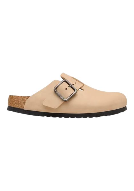 Boston Wire Buckle Sandcastle Nubuck Leather BIRKENSTOCK | shoes | 1031573SANDCASTLE