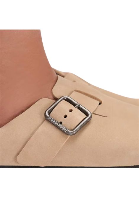 Boston Wire Buckle Sandcastle Nubuck Leather BIRKENSTOCK | shoes | 1031573SANDCASTLE
