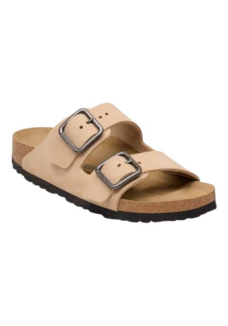 Arizona Wire Buckle Sandcastle Nubuck Leather BIRKENSTOCK | shoes | 1031579SANDCASTLE