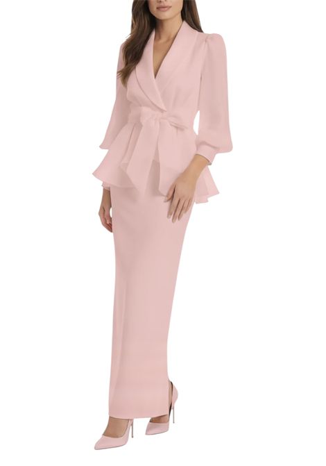 Long sheath dress with jacket KUEA | dress | SJ262014-5142PCIPRIA