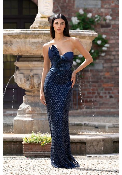 Abito con applicazioni e manicotti removibili MUSANI | Abiti | RR02001137