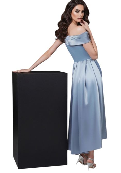 Abito tubino longuette con sopragonna e applicazioni floreali MUSANI | Abiti | RR53002527